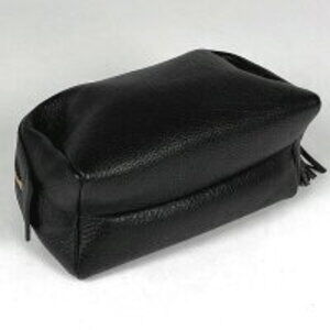 Gucci GG Black Soho Interlocking Pouch Leather